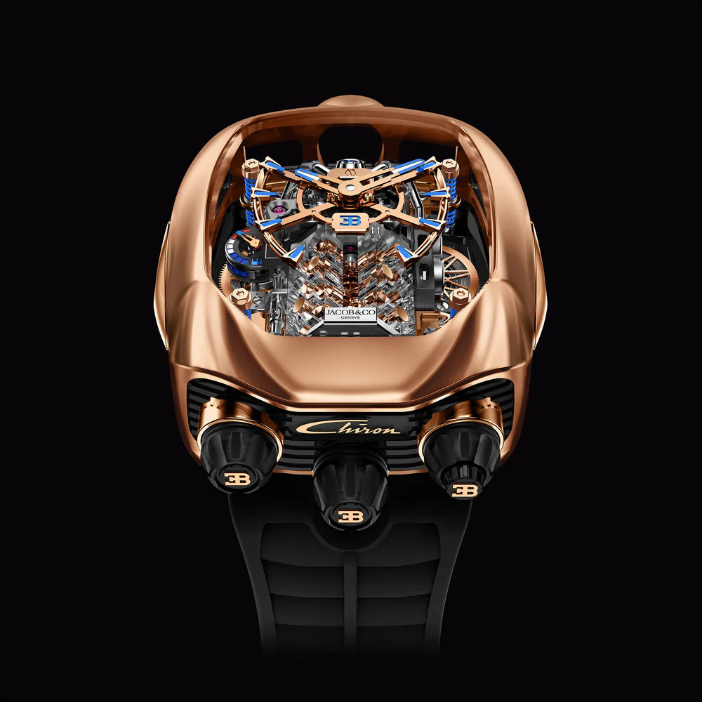 JACOB&CO X BUGATTI CHIRON TOURBILLON LUXURY WATCH